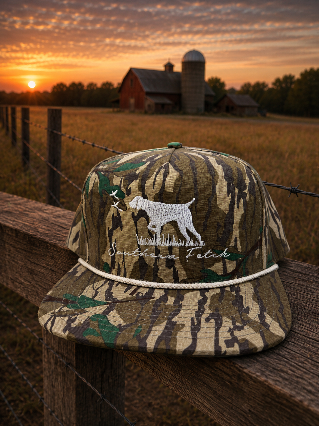 OG Timber Leaf Hi Rise Rope Hat – Southern Fetch Co