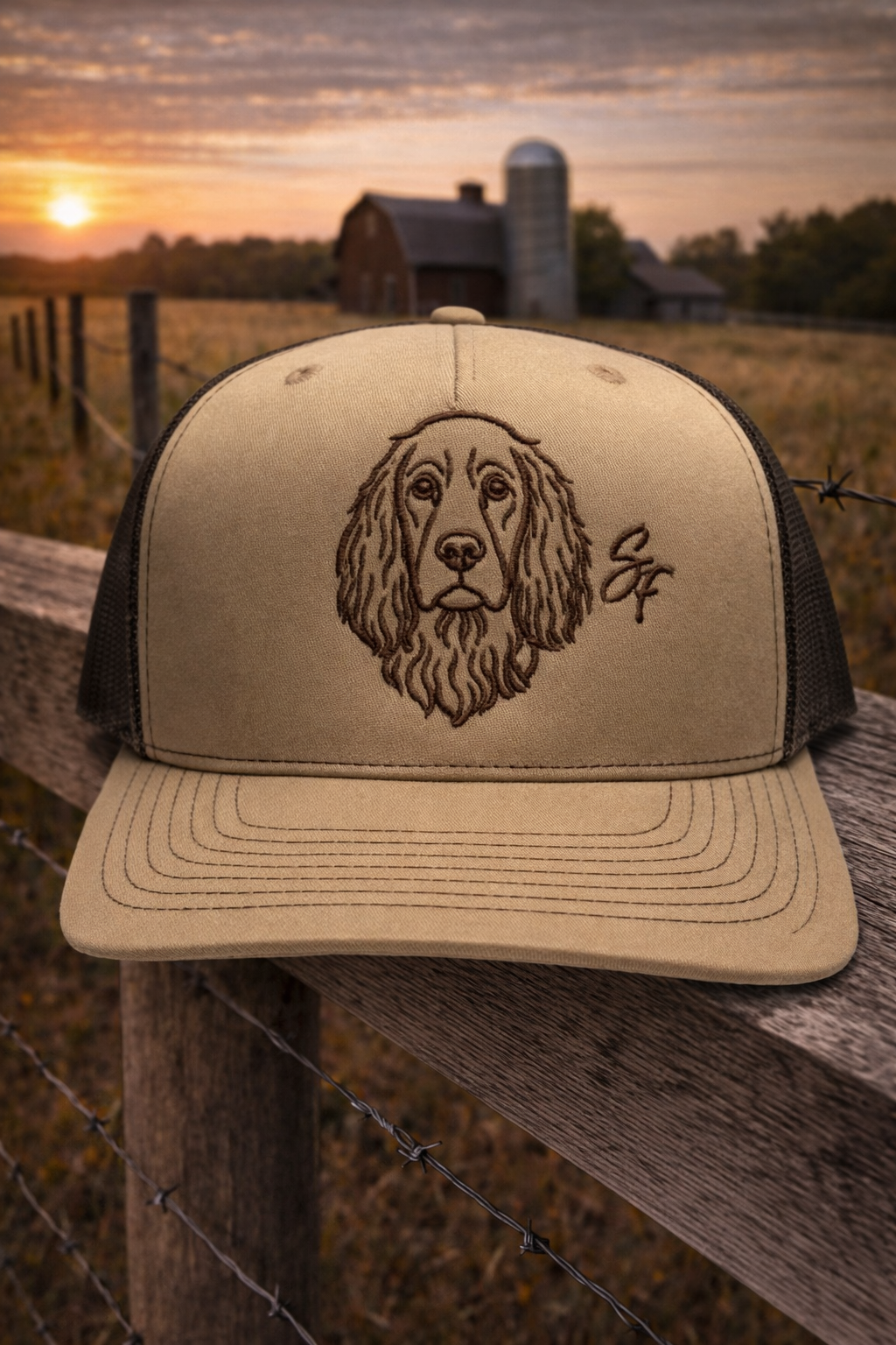 Boykin Trucker Hat – Southern Fetch Co